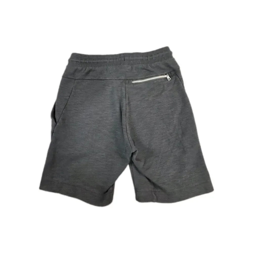 Nike Shorts Mens Sz S Sportswear Optic Double Knit Black 928509-011 Tech C36-16